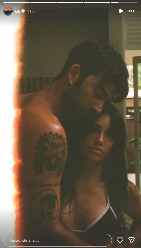 Con una foto semioscura, Lali Espósito celebró los 36 años de su pareja Pedro Rosemblat (Instagram)