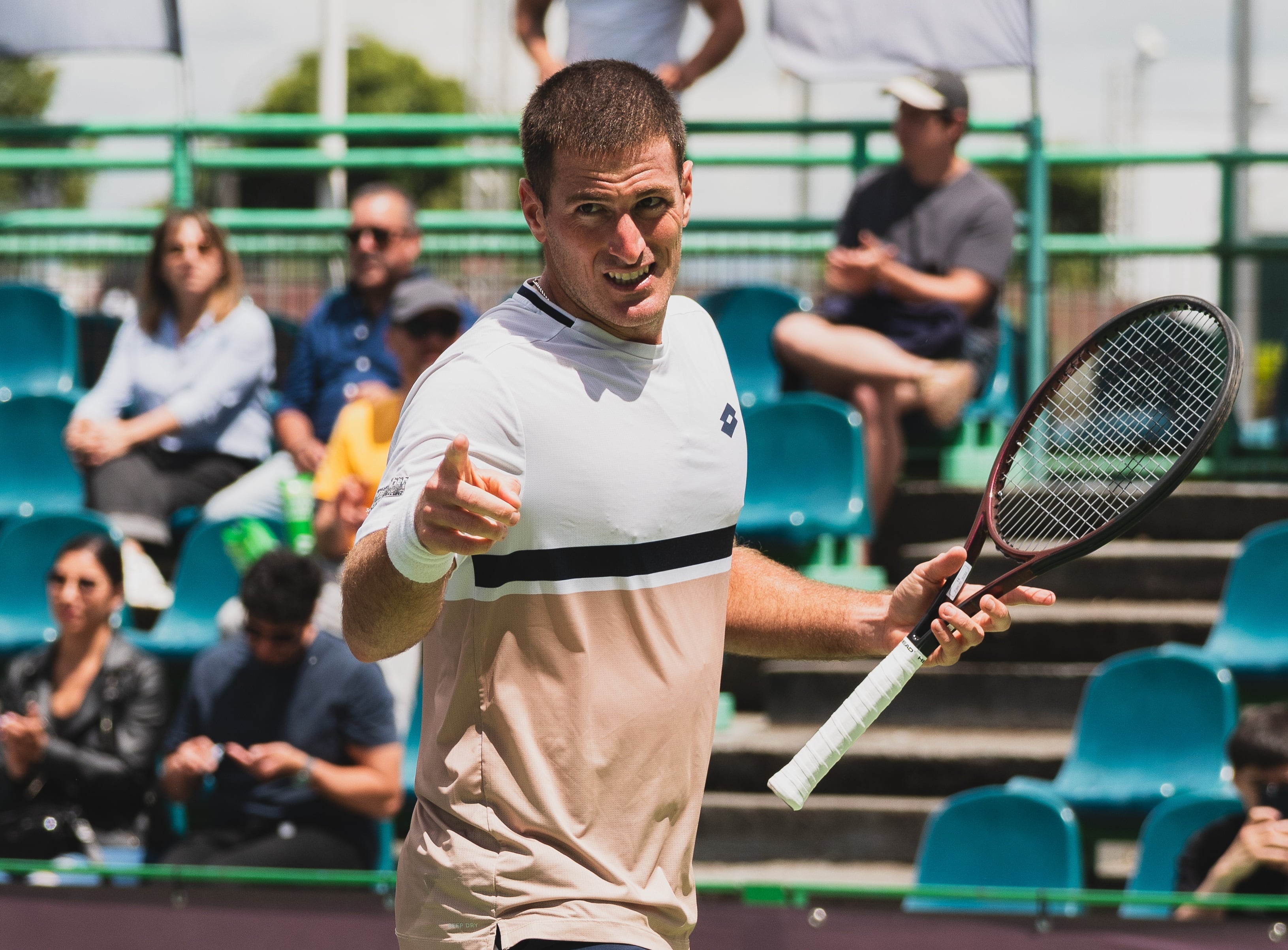 Federico Gómez fue convocado para enfrentar a Corea del Sur por la Copa Davis (Fuente: Challenger de Temuco)