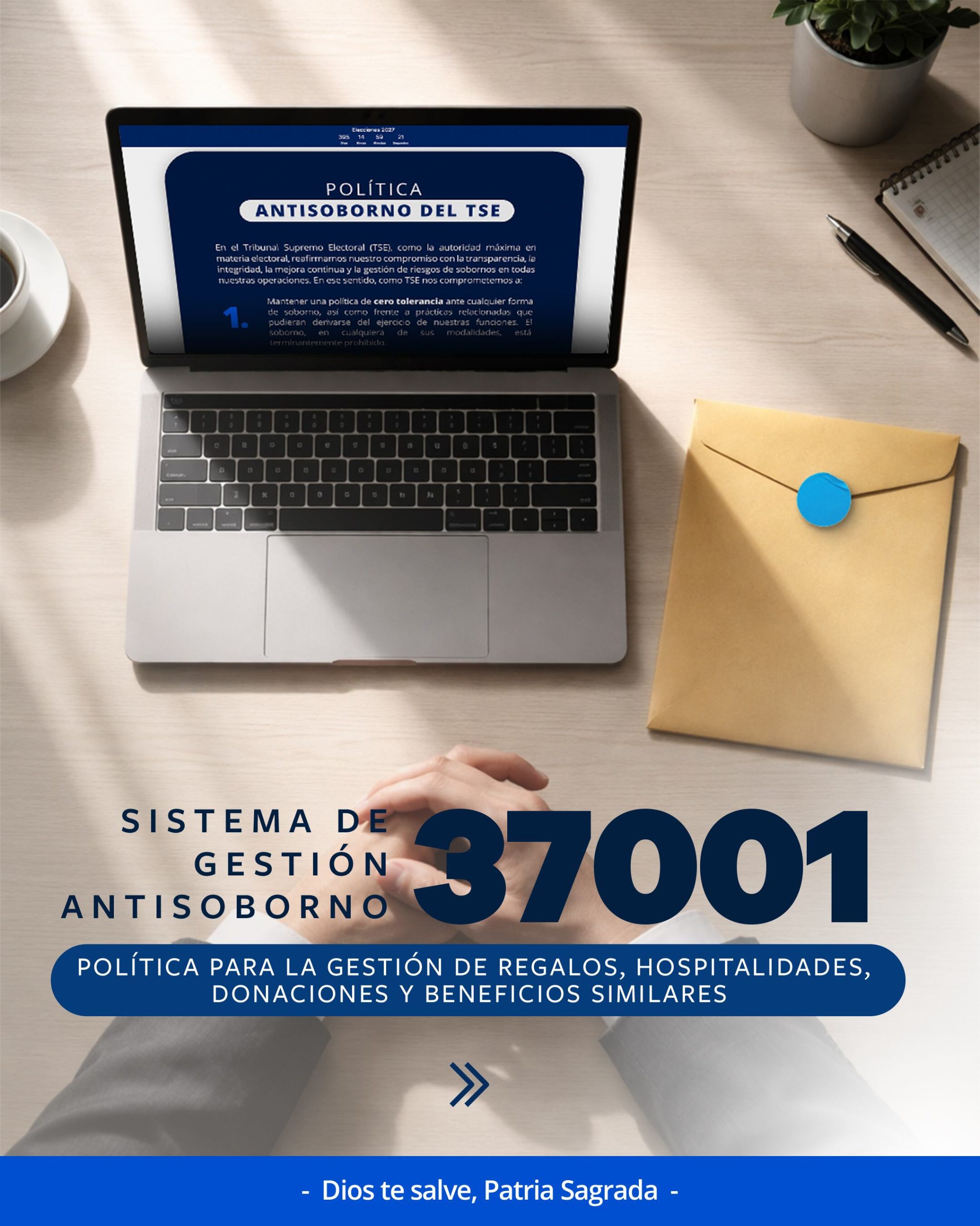 El Tribunal Supremo Electoral en El Salvador refuerza su política de gestión de regalos y beneficios para combatir el soborno