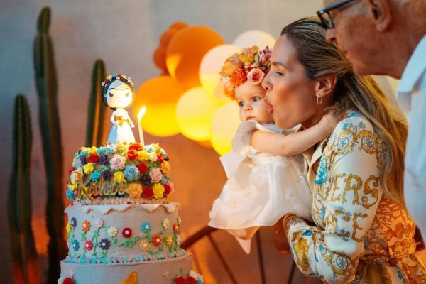 Elina Costantini celebró el primer cumpleaños de su hija Kahlo Milagro con un emotivo mensaje: las fotos