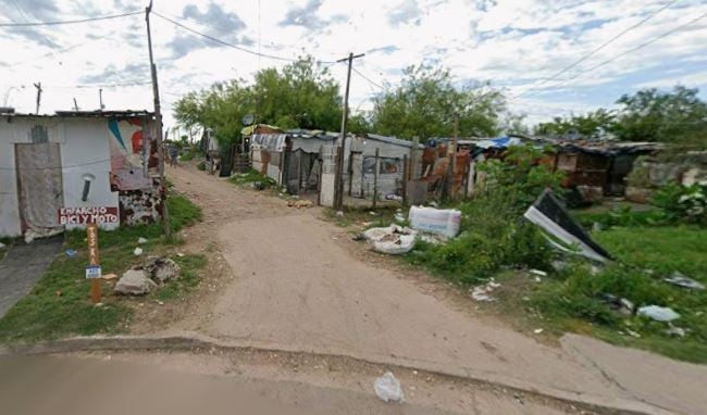 Pasaje Lirio y España, la escena del triple crimen