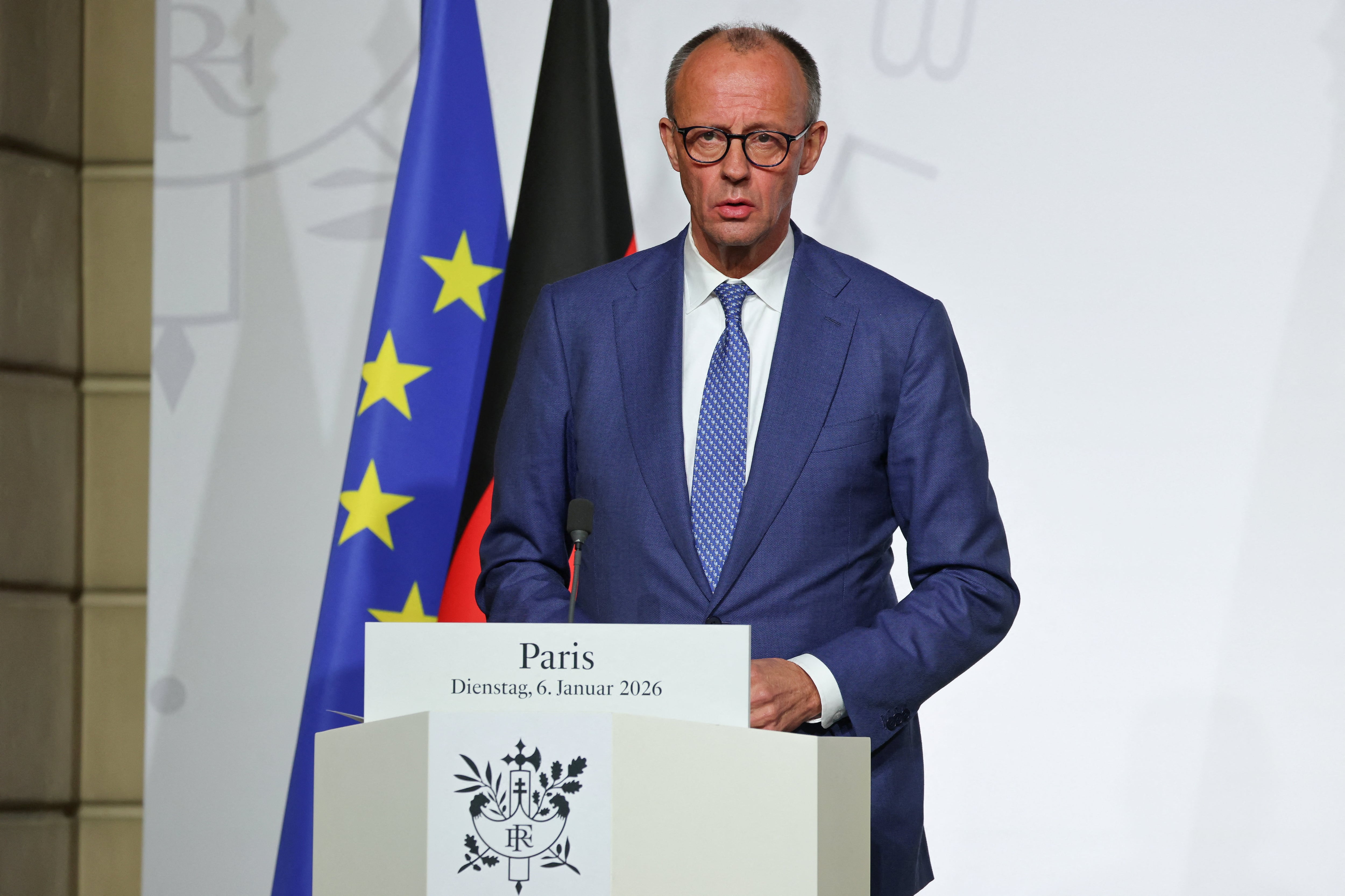 El canciller alemán, Friedrich Merz (REUTERS)