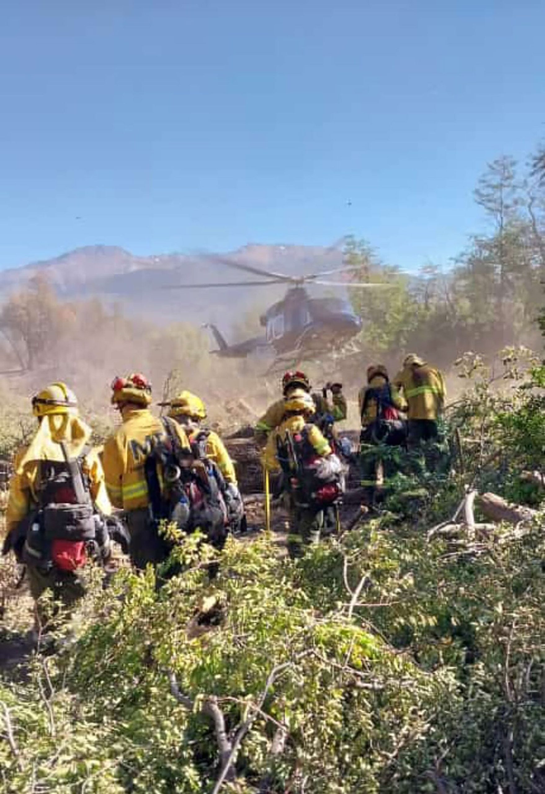 Enviaron más de $100 mil millones a bomberos de todo el país en medio de los incendios que afectan a varias regiones