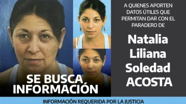 Así se cree que luciría Natalia en la actualidad (Gentileza: Diario Uno)