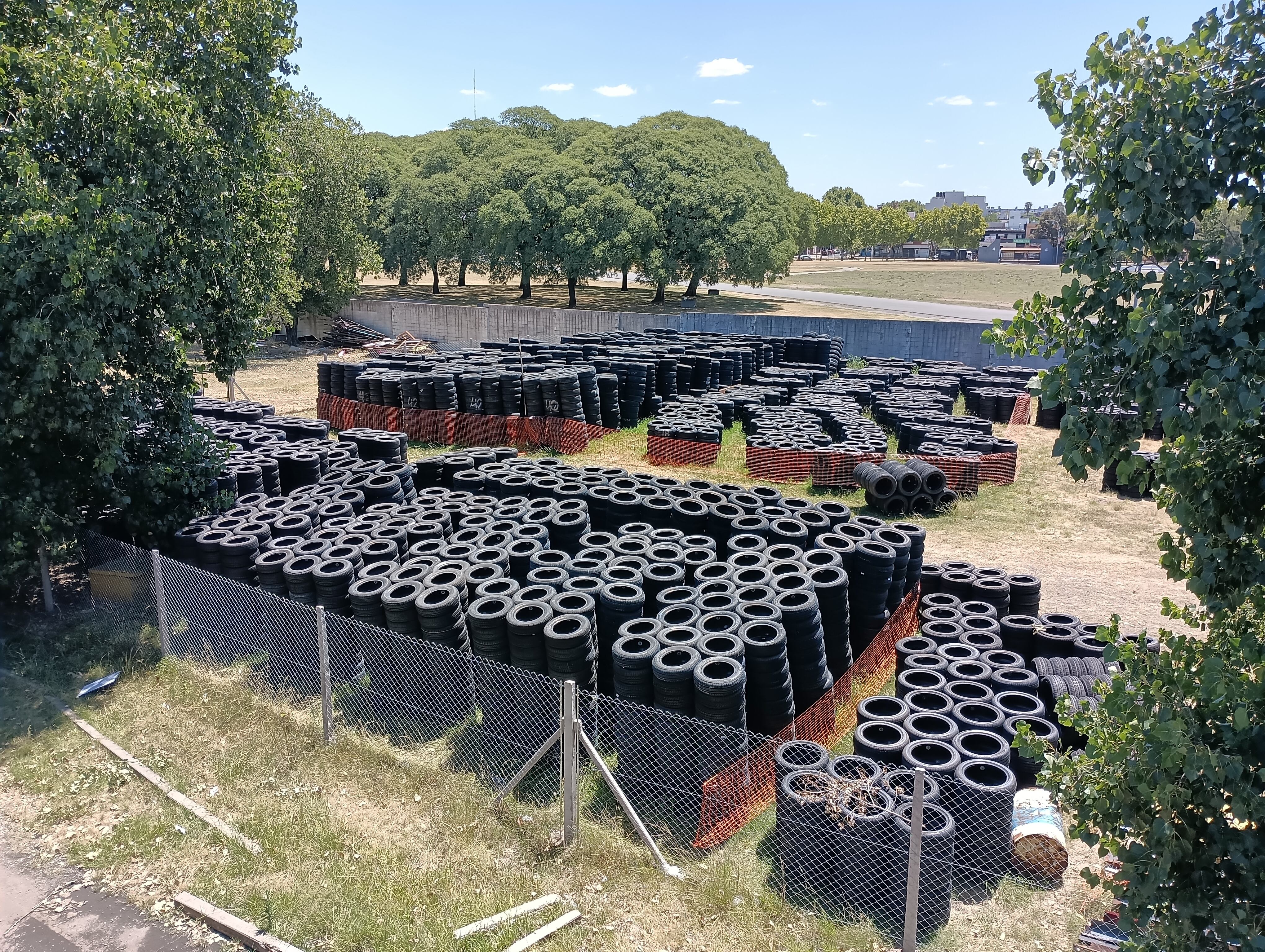 Las cubiertas que serán usadas para fortalecer las defensas 