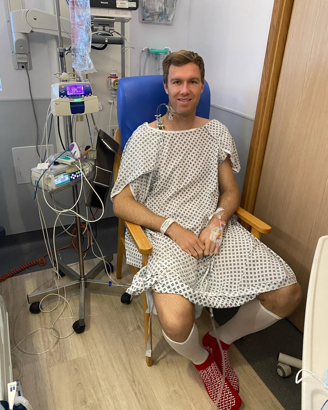 Kevin tras el transplante