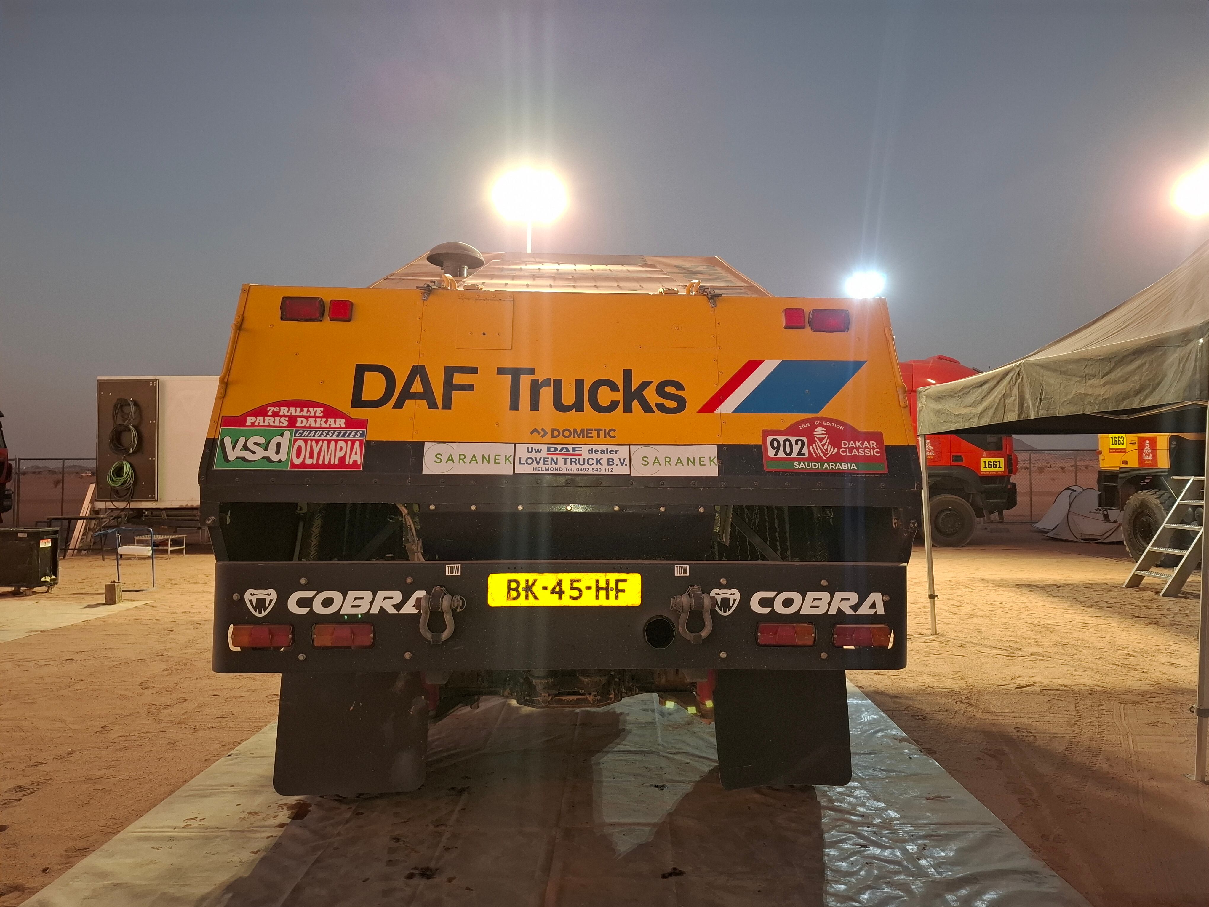 La parte posterior del 