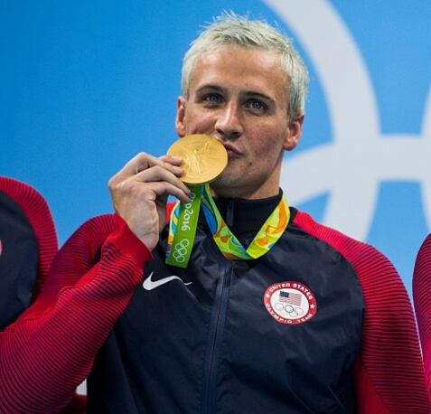 Lochte ya había subastado medallas en 2022