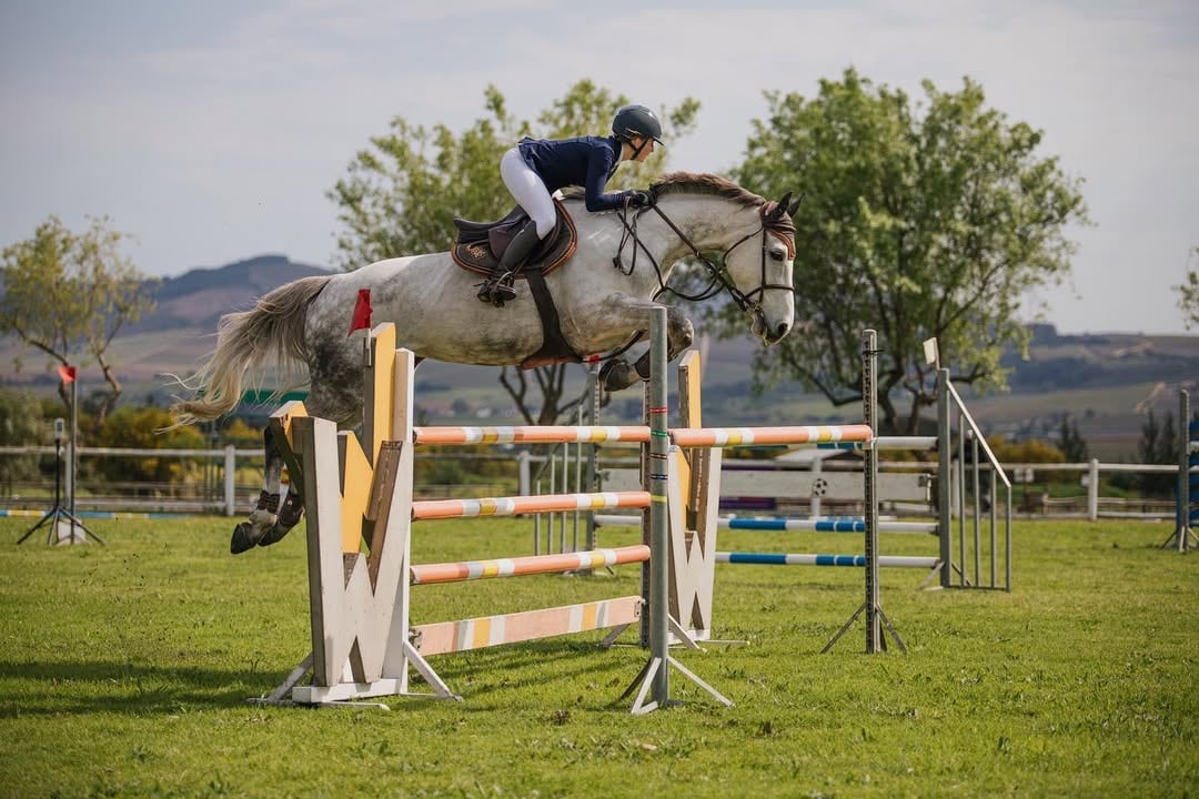 Durante siete años hizo salto ecuestre