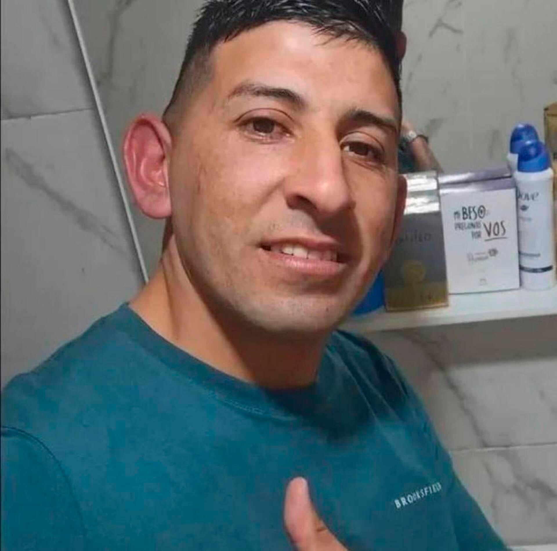 Marcelo Raful, la víctima, fue atacado a balazos