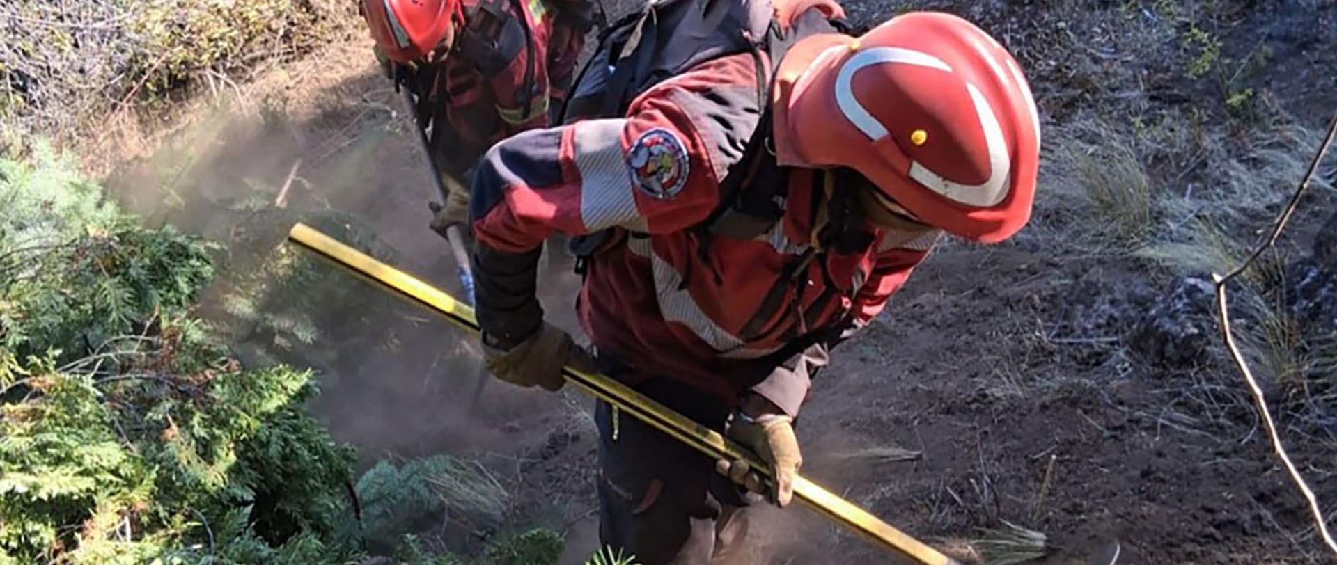 El Servicio Provincial de Manejo del Fuego informó que el fuego está contenido pero aún activo