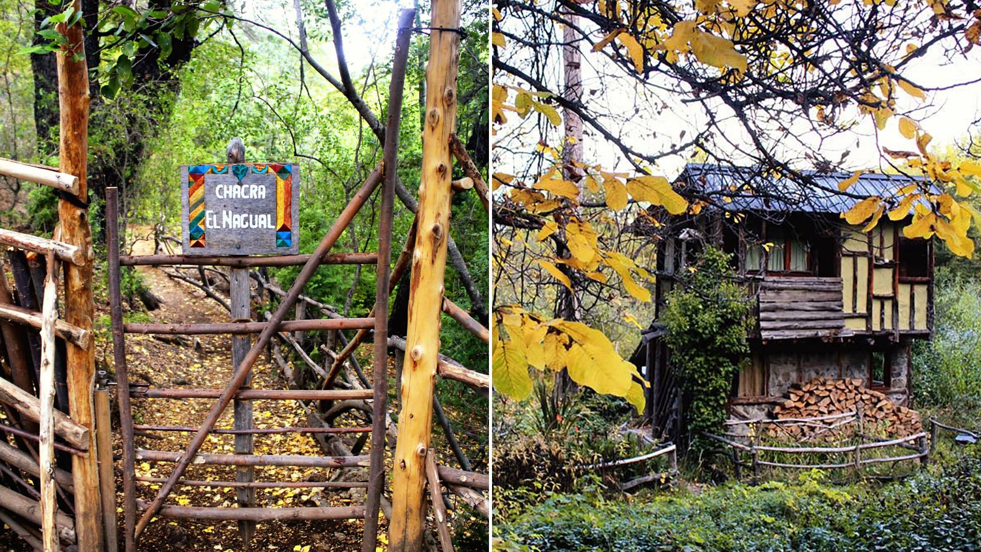 La chacra de los Chiappe antes de los incendios