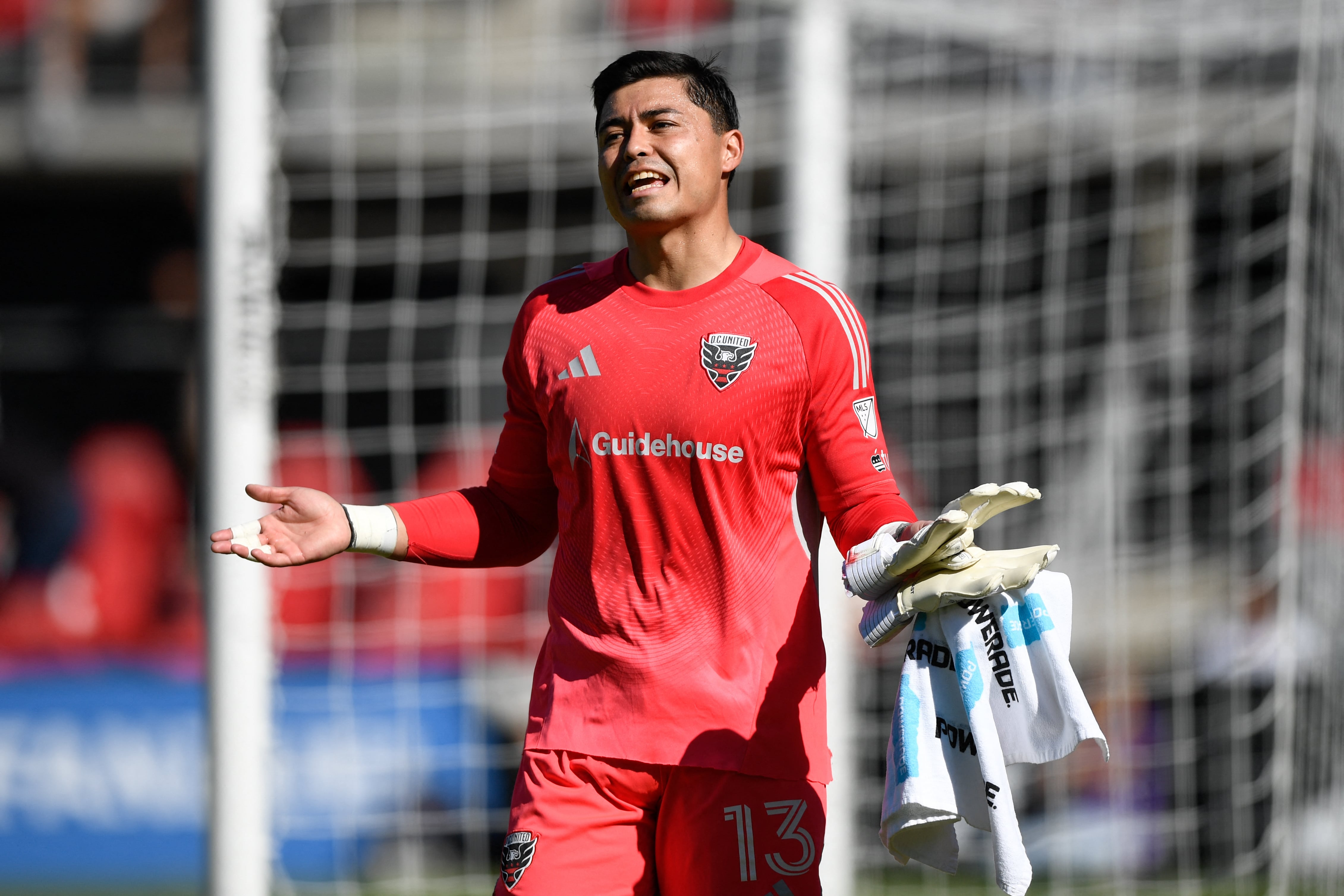 El arquero disputó 24 partido y mantuvo la valla en cero en 4 ocasiones en D.C. United (Hannah Foslien-Imagn Images)