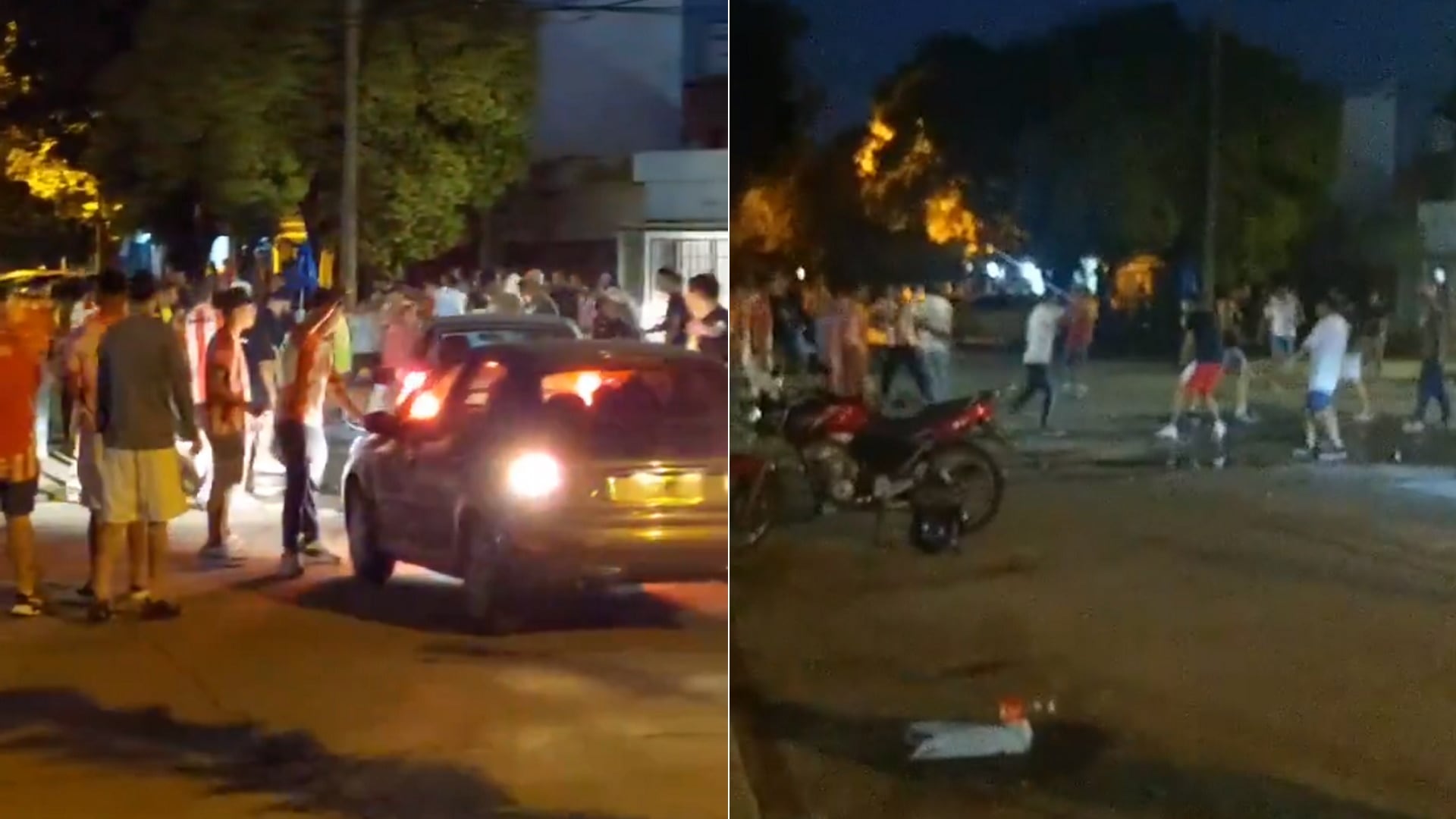 Uno de los tantos episodios a los tiros por la interna de la barra de Instituto