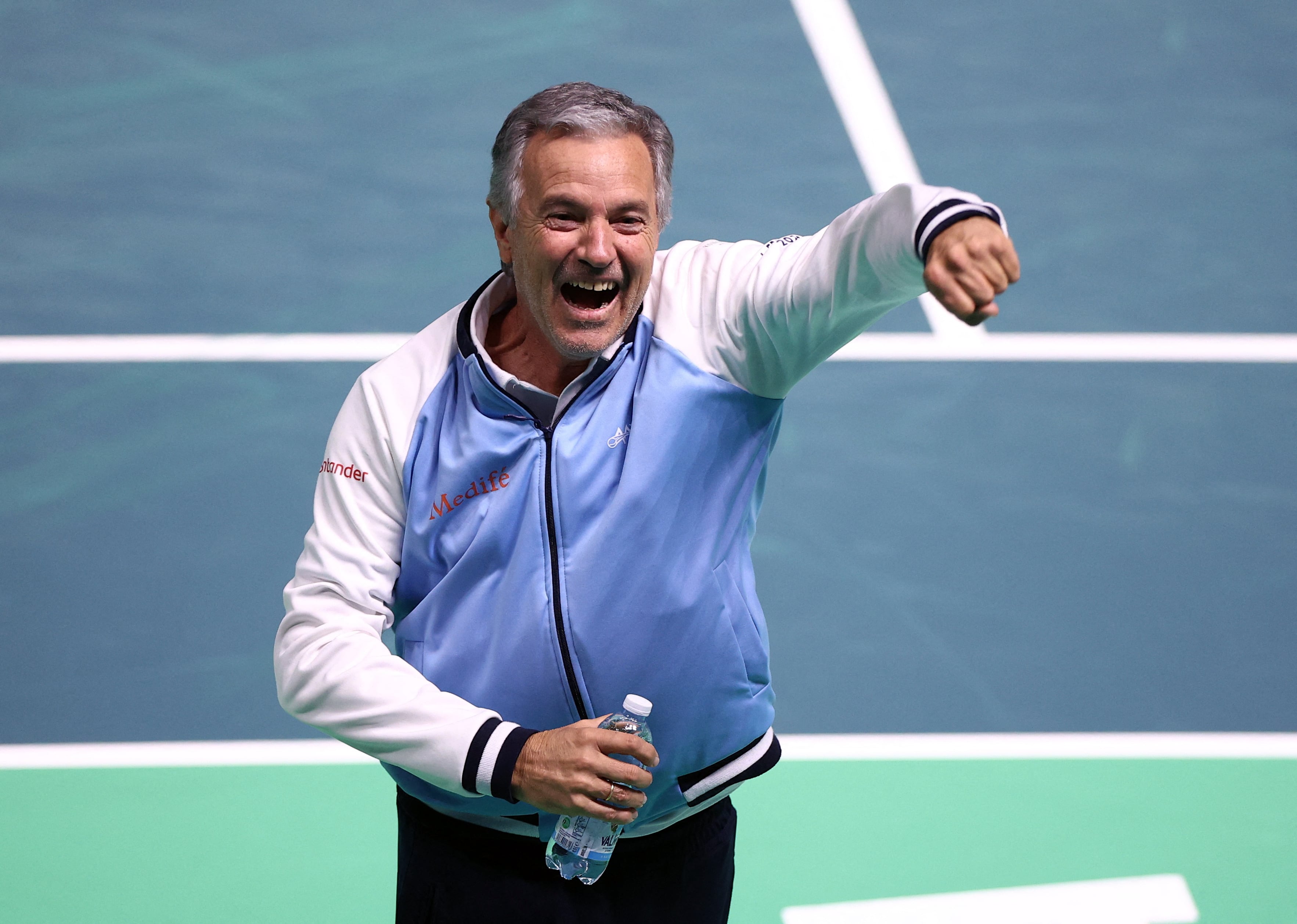 El capitán del equipo argentino sabe que Corea del Sur será un rival difícil (Foto REUTERS/Guglielmo Mangiapane)