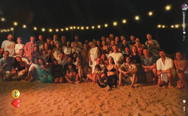 Julieta Nair Calvo anunció su casamiento con Andrés Rolando: el video de la romántica propuesta en la playa