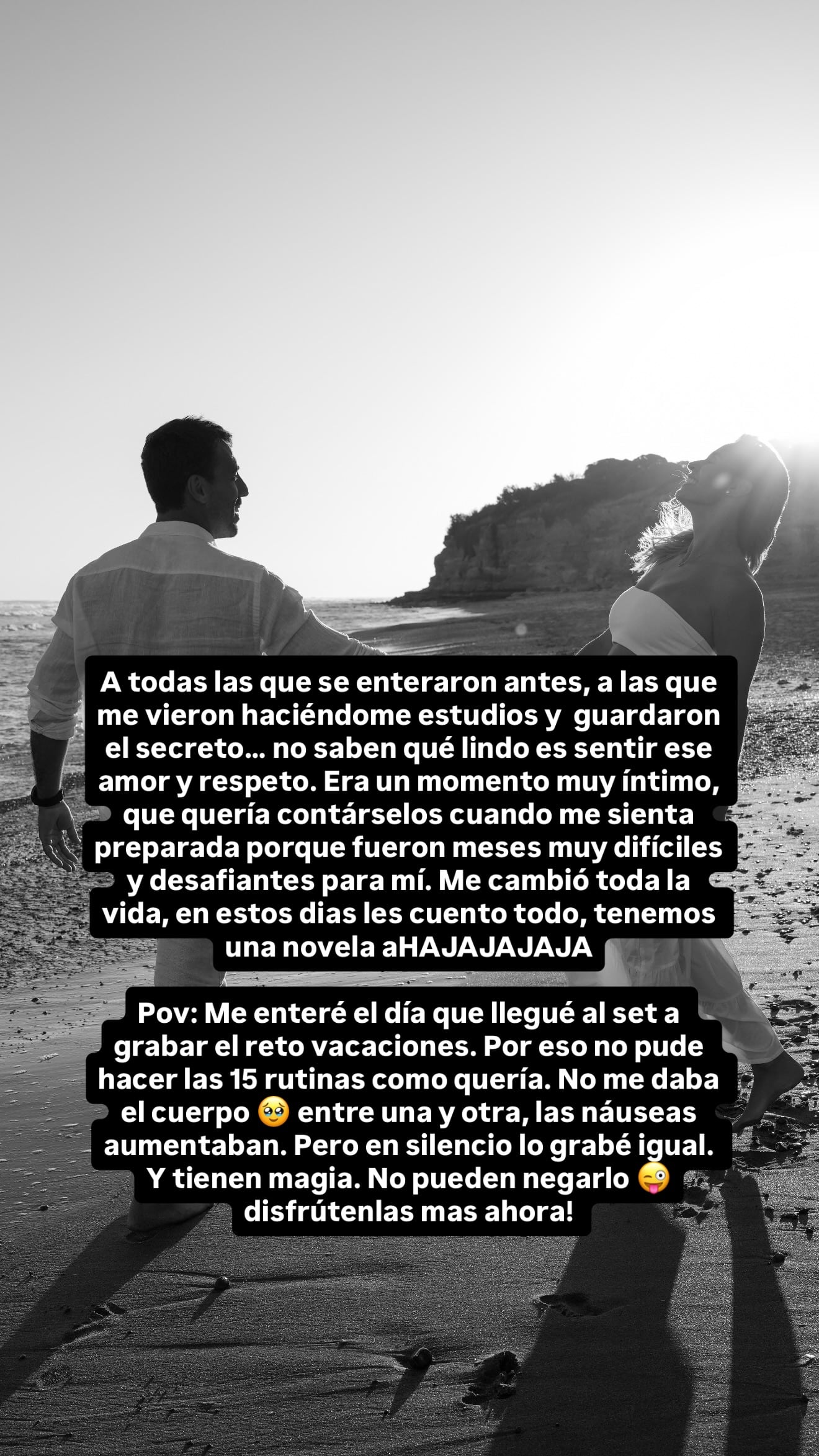 Julieta Puente compartió detalles con sus seguidoras, a quienes llamó 