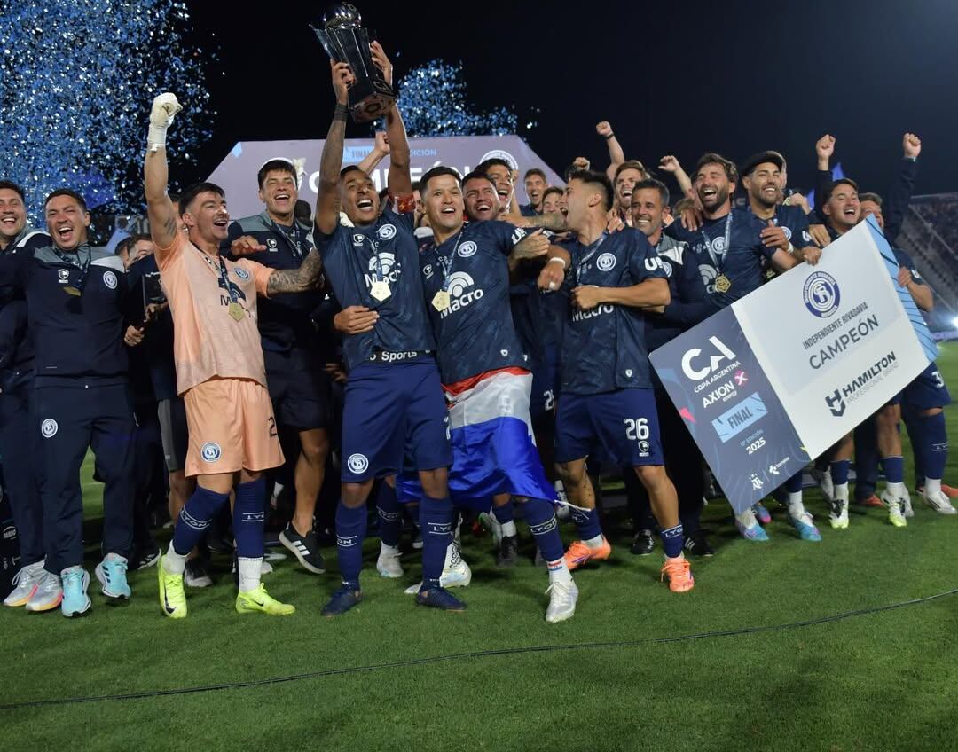 Independiente Rivadavia de Mendoza, el último campeón de la Copa Argentina (@CSIRoficial / X)
