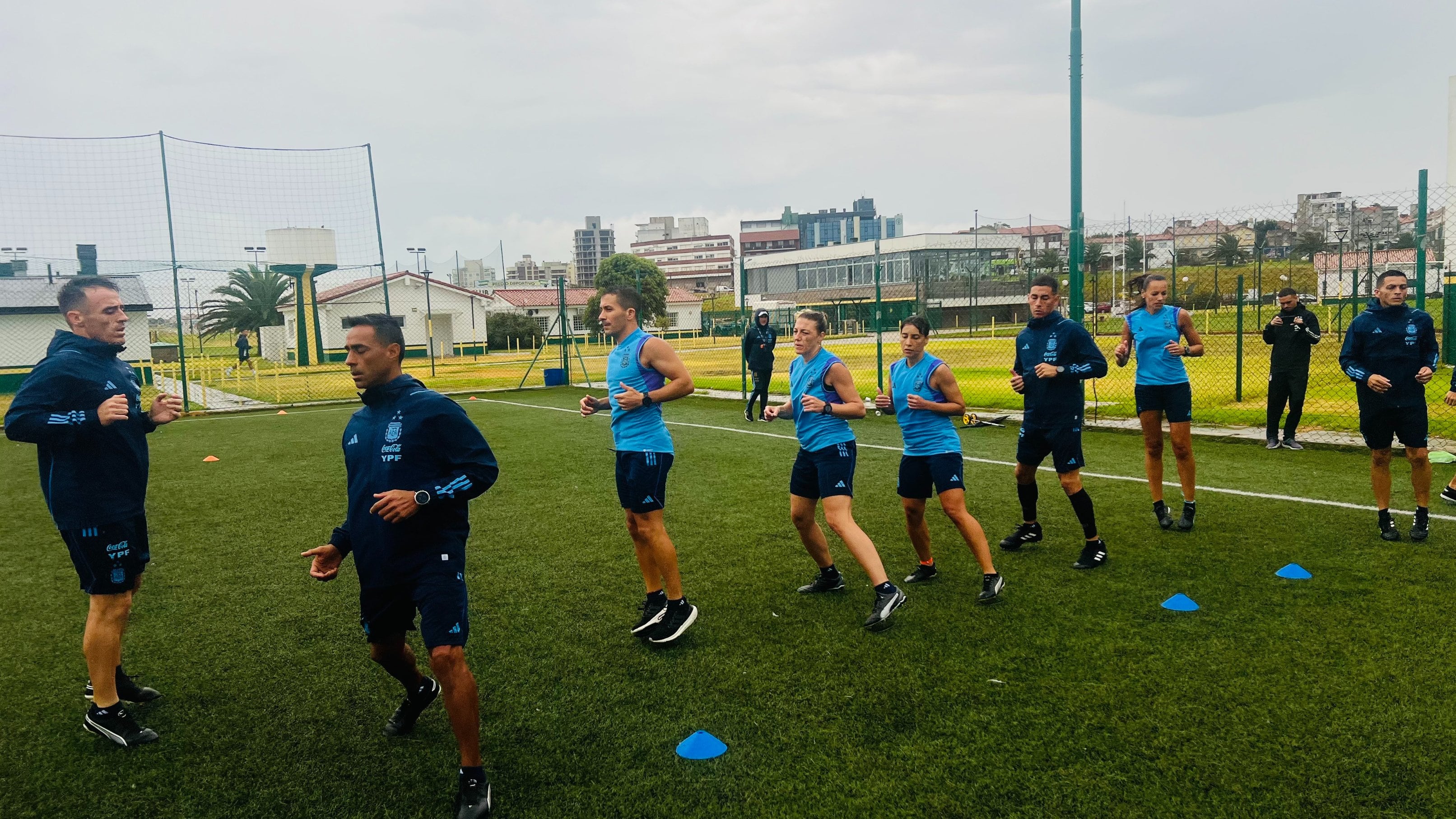 Los árbitros argentinos hicieron su propia pretemporada en Mar del Plata 