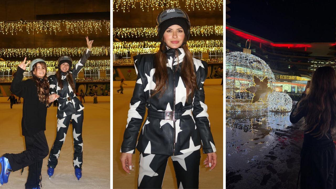 La China Suárez y su hija Rufina disfrutaron una noche diferente de patinaje sobre hielo en Estambul, combinando diversión familiar y descanso de la vida mediática