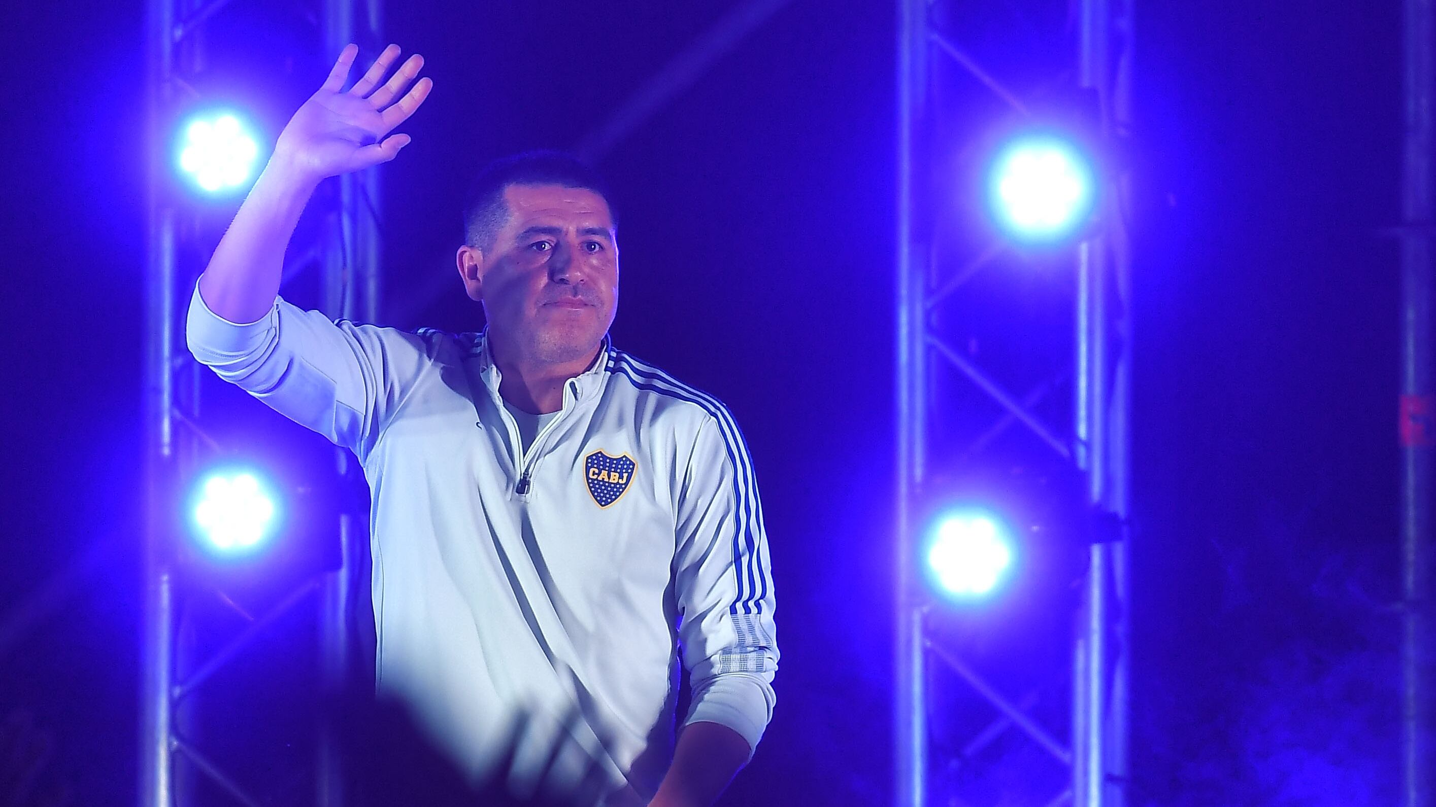 Juan Román Riquelme, presidente de Boca Juniors (Crédito: Télam)