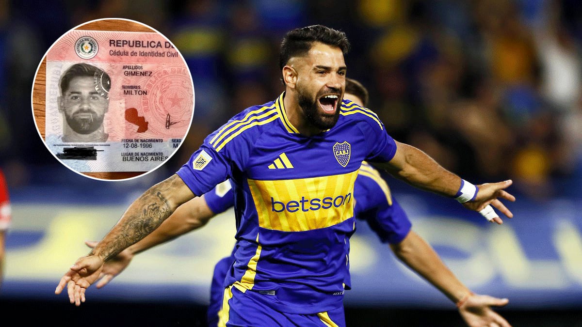 Milton Giménez obtuvo la nacionalidad paraguaya