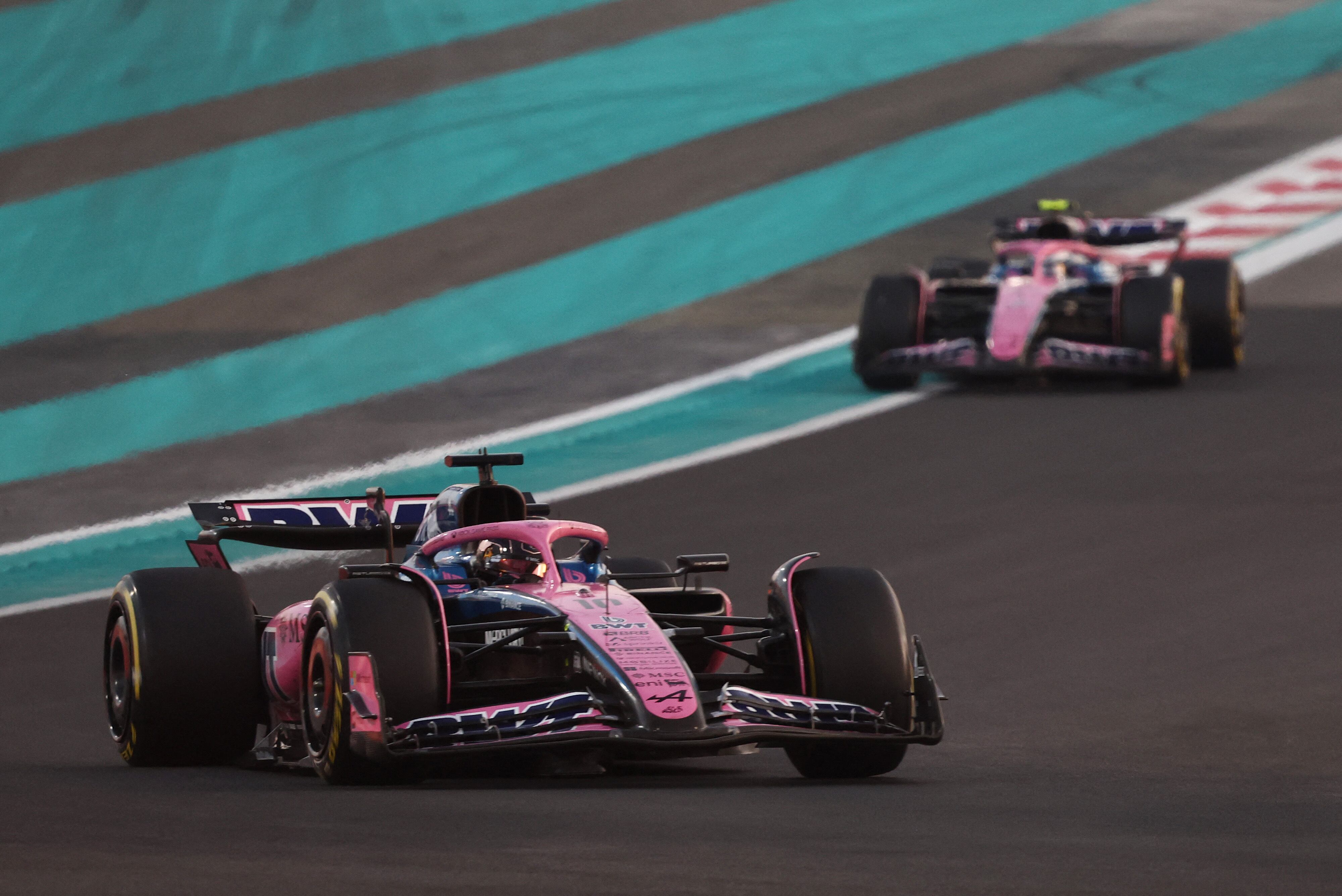 Alpine podría verse afectado por utilizar motores de la marca alemana (Reuters)