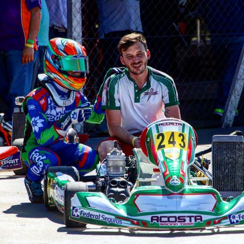 El pilarense tiene 22 años y correrá en la F1 por tercera temporada consecutiva (Crédito: @francolapinto/Instagram)