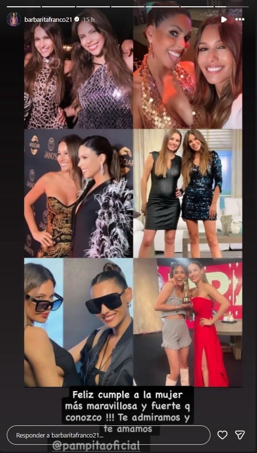 La foto romántica que eligió Martín Pepa para saludar a Pampita por su cumpleaños: “Reina”