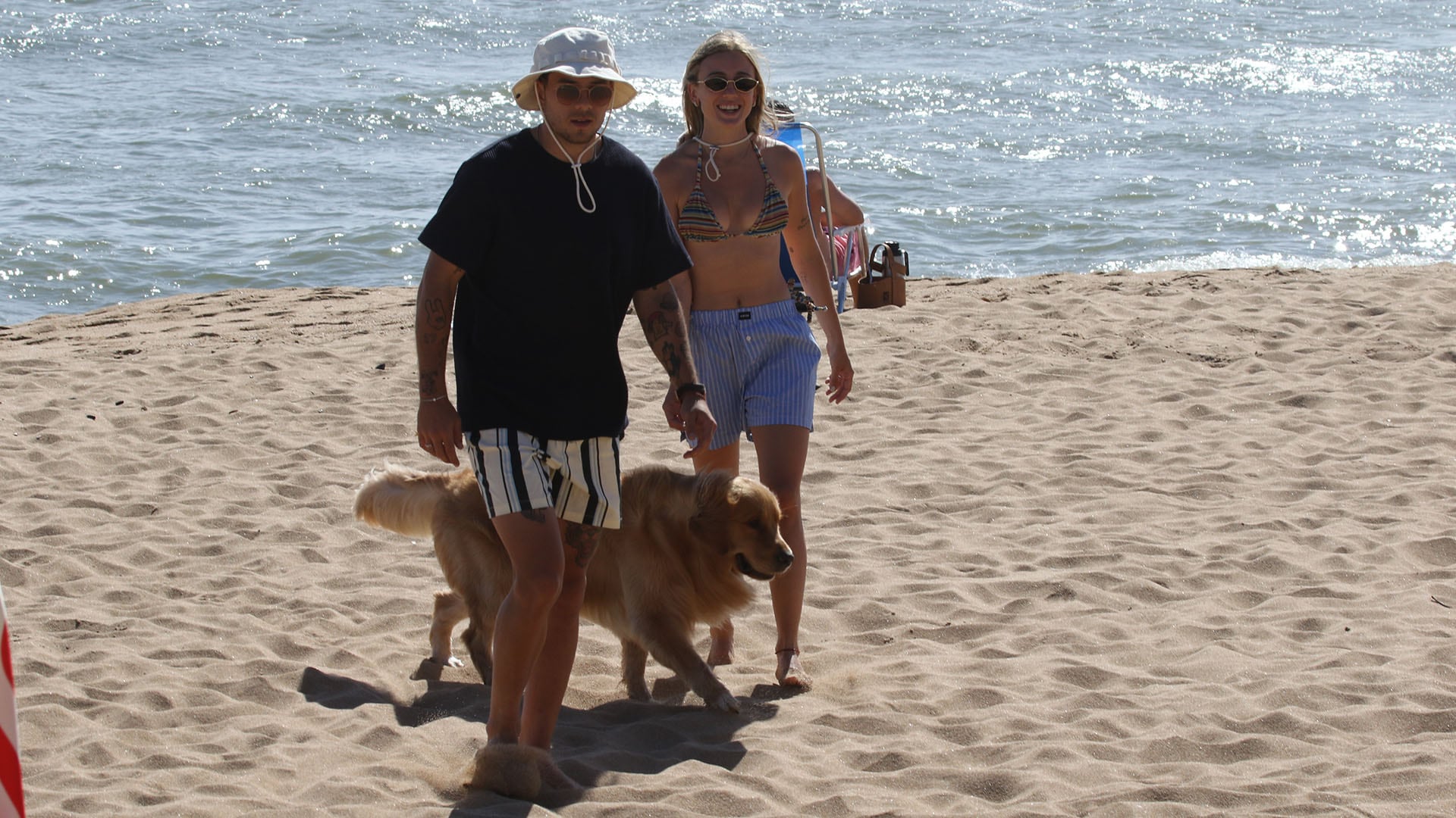 La pareja gozó de unos días de descanso en Uruguay (Crédito: RS Fotos)