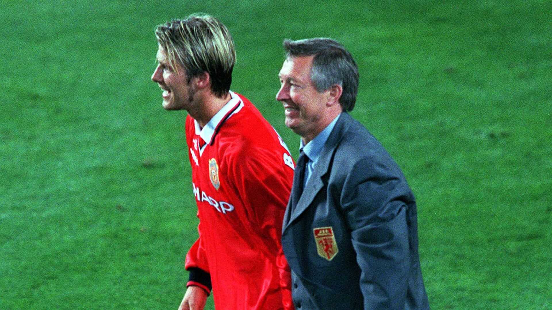 David Beckham y Sir Alex Ferguson formaron parte de la época dorada del Manchester United (Sport)