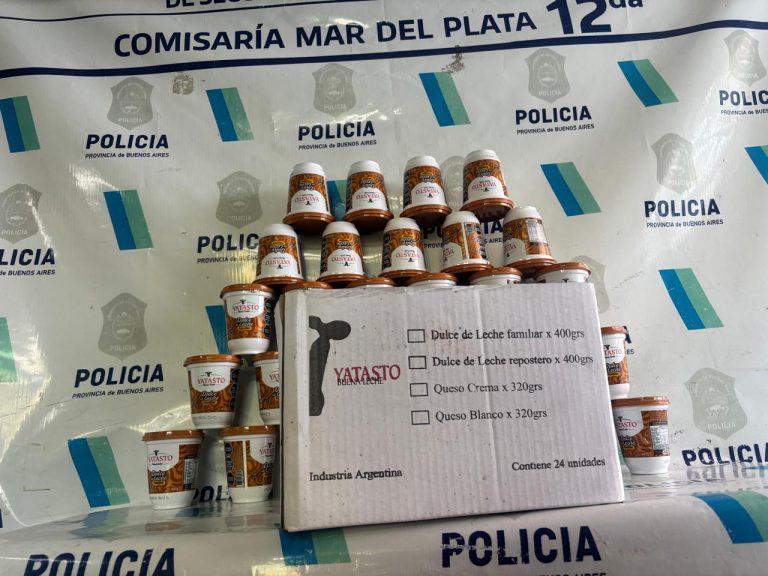 La maniobra de un estafador para engañar a un repartidor y quedarse con potes de dulce de leche valuados en $4 millones
