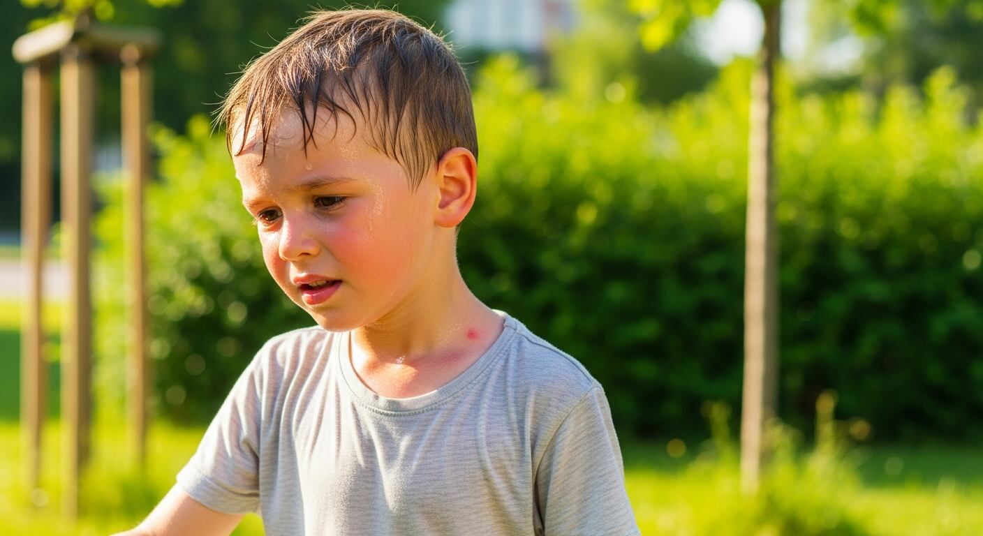 El sarpullido por calor, conocido como miliaria o sudamina, afecta principalmente a bebés, adultos mayores y personas con enfermedades crónicas durante los días de altas temperaturas (Imagen Ilustrativa Infobae)