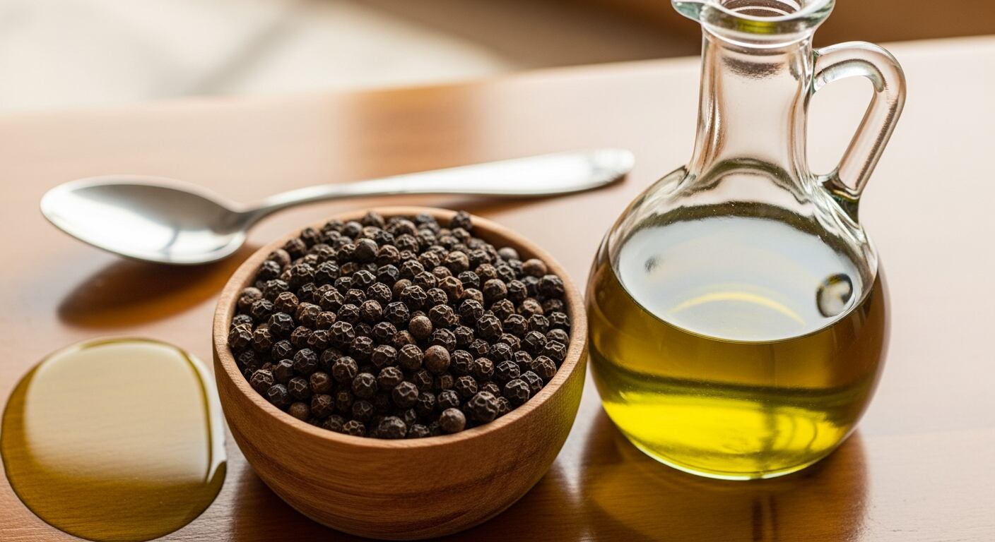 La pimienta negra y el aceite de oliva potencian los nutrientes de los alimentos