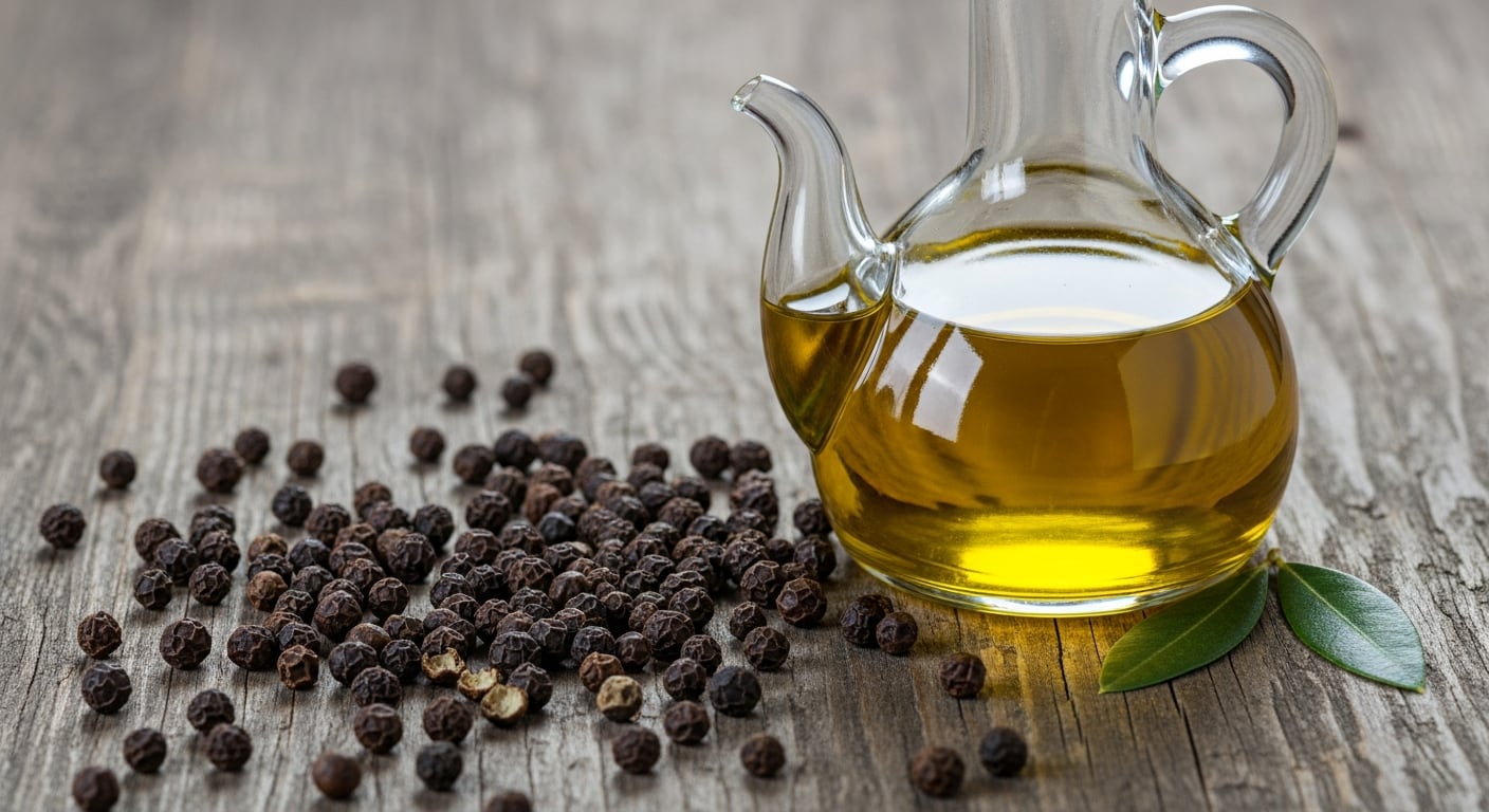 La pimienta negra aumenta la absorción de nutrientes esenciales cuando se combina con grasas saludables como el aceite de oliva (Imagen Ilustrativa Infobae)