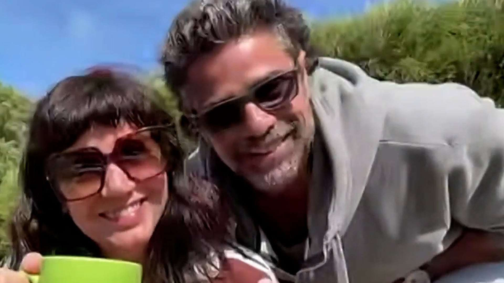 La reacción de Sabrina Rojas a una parodia viral de Griselda Siciliani luego del audio que se filtró de Luciano Castro