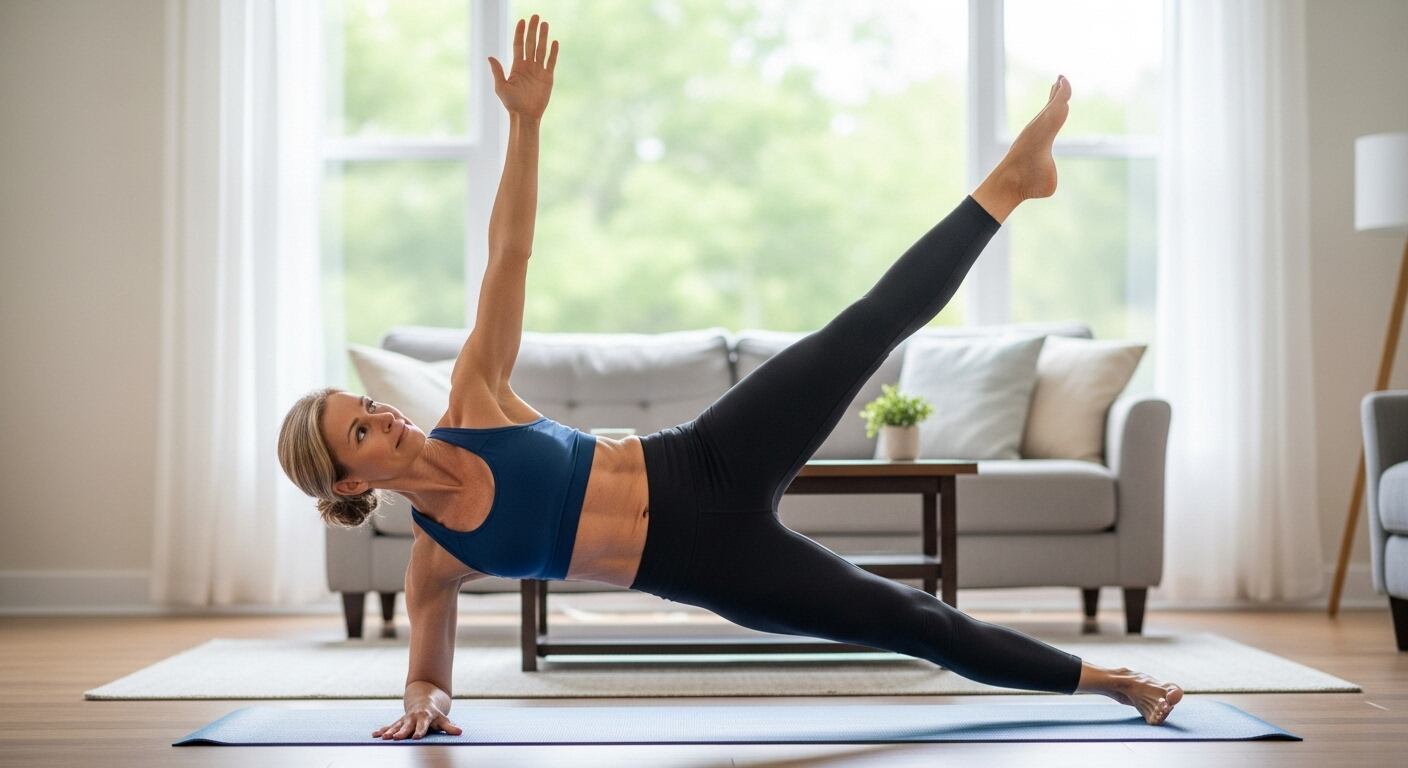 La rutina de ejercicios de diez minutos mejora el equilibrio, la coordinación y la movilidad en adultos de todas las edades (Imagen Ilustrativa Infobae)