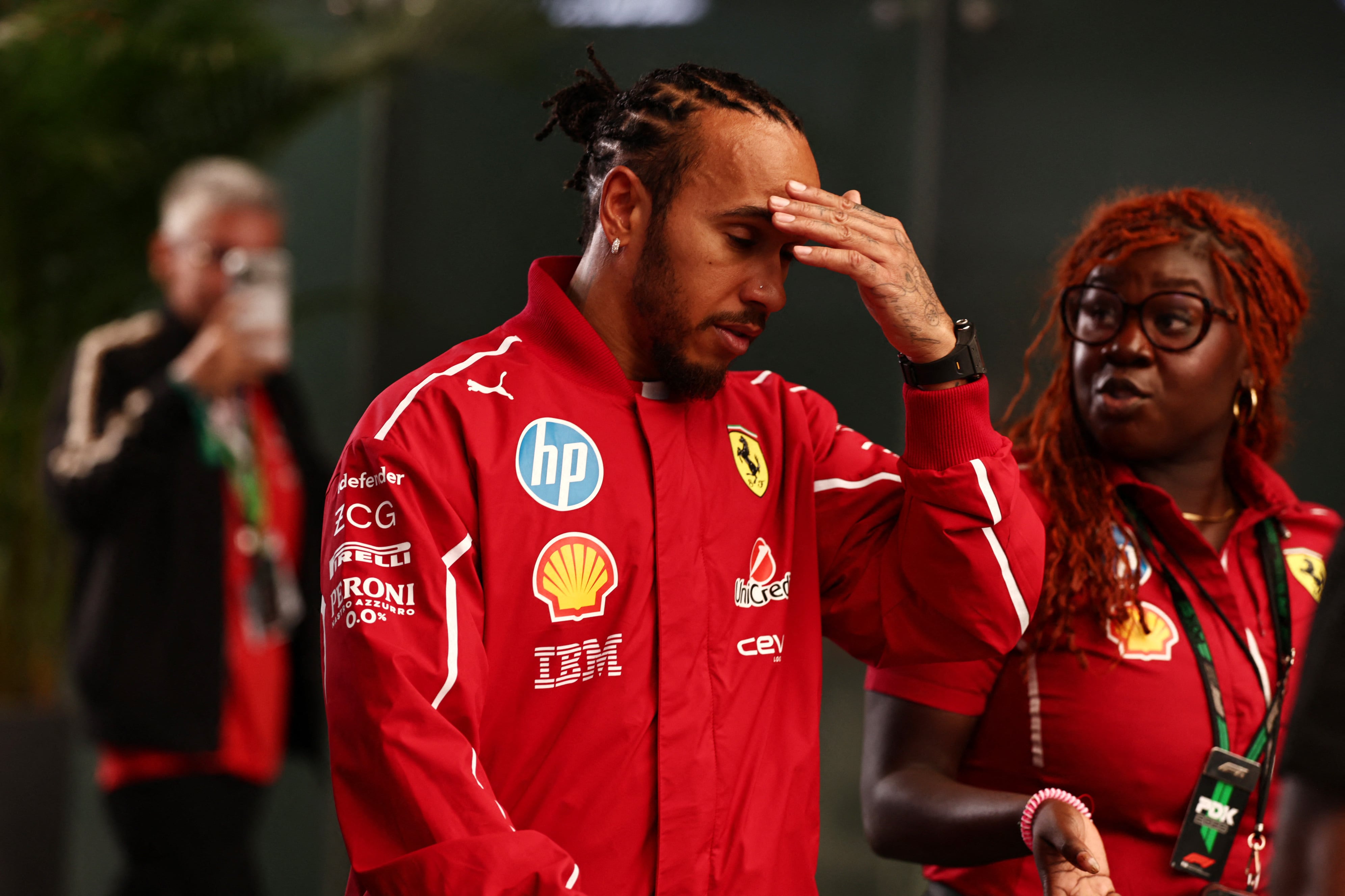 Después de un 2025 decepcionante en el que nunca llegó al podio, las críticas en Ferrari también se posicionan en Lewis Hamilton (REUTERS/Jean Carniel)