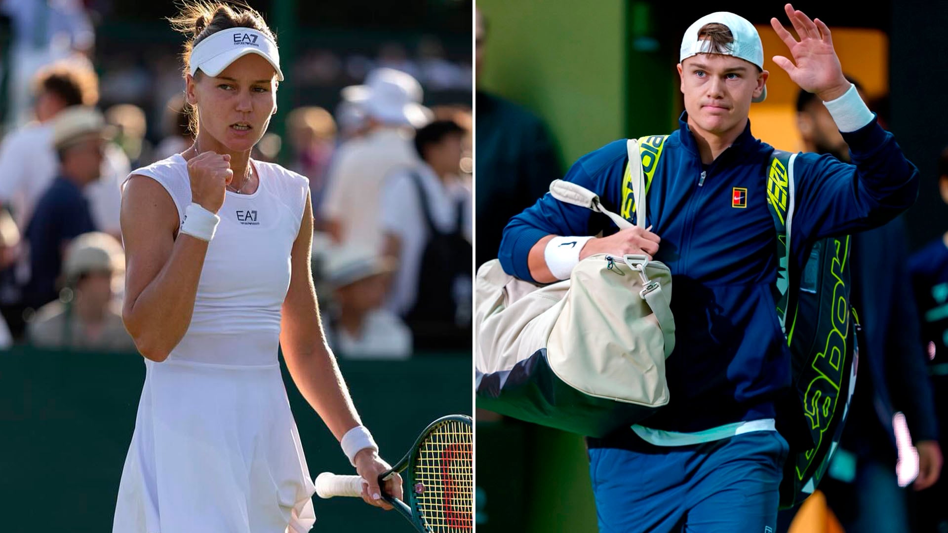 La tenista habló de su actual relación con Rune