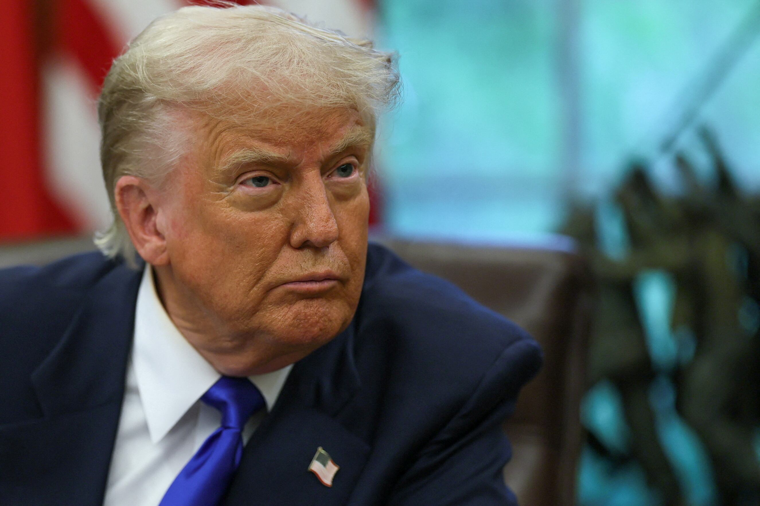 El presidente de Estados Unidos, Donald Trump (REUTERS/Leah Millis)