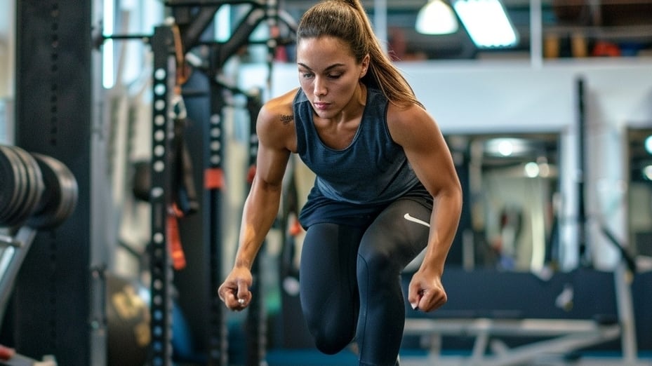 El entrenamiento pliométrico potencia la capacidad de aplicar fuerza rápidamente, mejorando el rendimiento físico general (Imagen Ilustrativa Infobae)