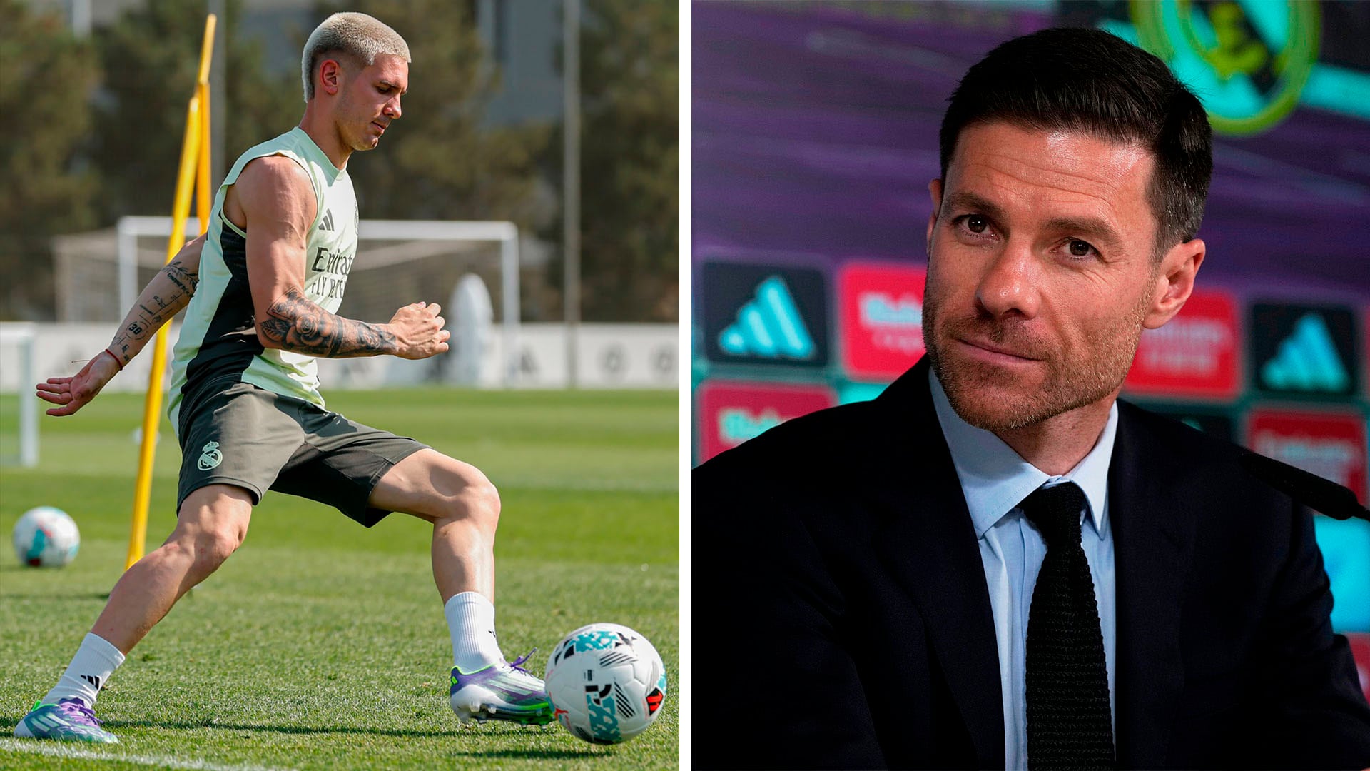 Xabi Alonso se despidió del Real Madrid 