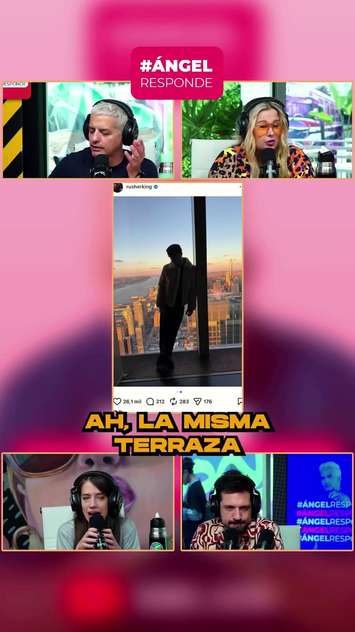 Las coincidencias entre las fotos de Rusherking en Nueva York y las de la modelo Stef Jegier (Ángel responde, Bondi Live)