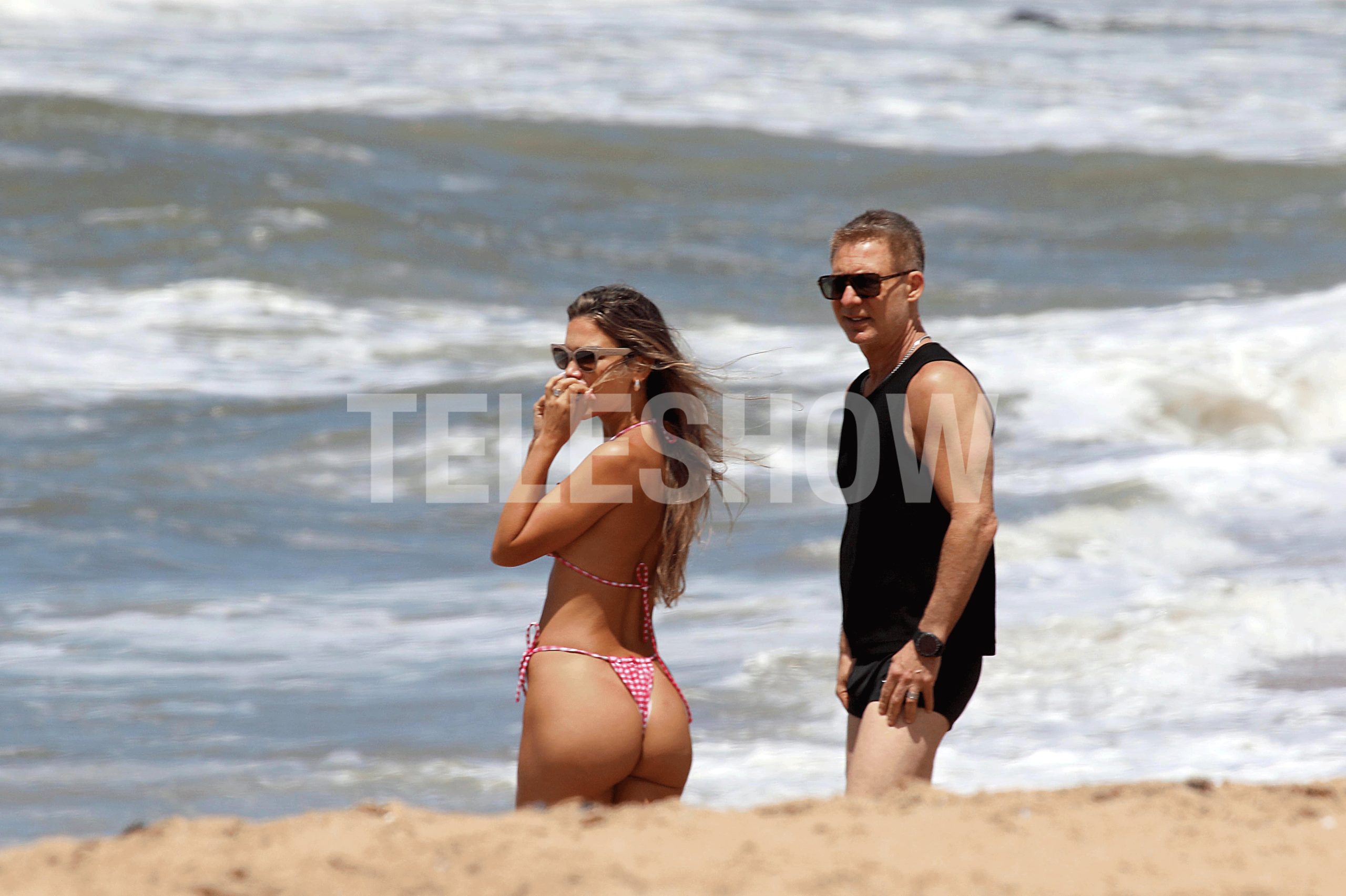 Las románticas fotos de Adrián Suar y Rocío Robles en Punta del Este