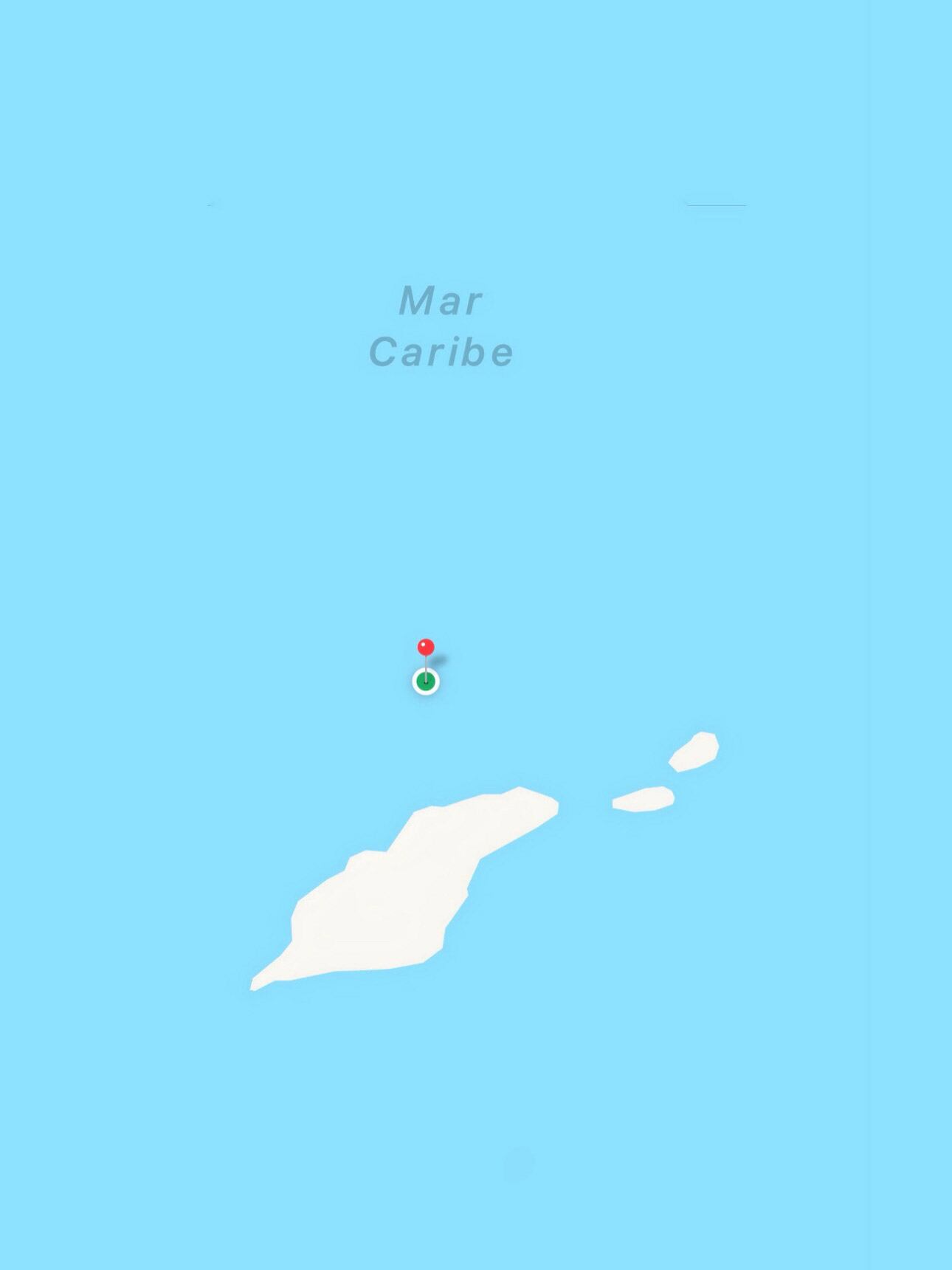 Celeste compartió la ubicación exacta en el mapa (Instagram)