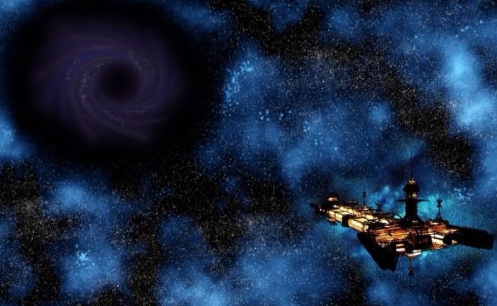 La película explora las fronteras entre ciencia y filosofía al situar un puente Einstein-Rosen en el corazón de su conflicto existencial (Disney)