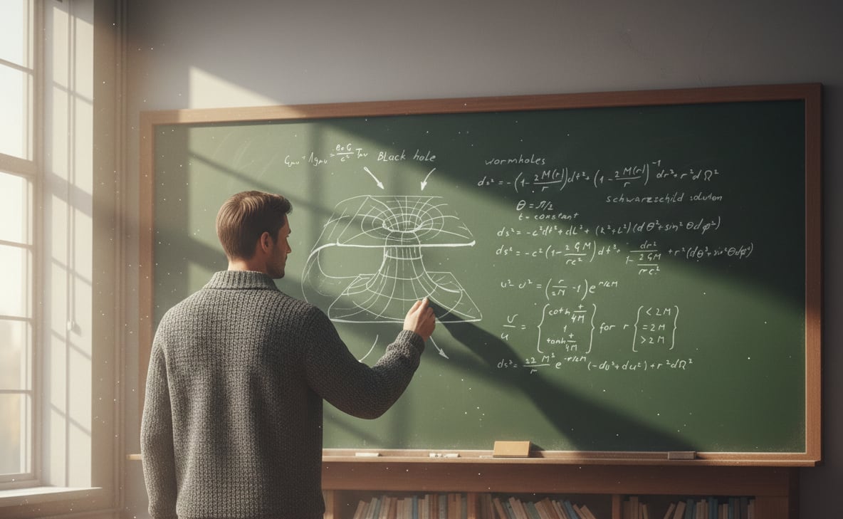 La idea de los puentes Einstein-Rosen fusiona la física teórica con la creatividad, ofreciendo una explicación visualmente atractiva para los viajes imposibles en la pantalla (Imagen Ilustrativa Infobae)