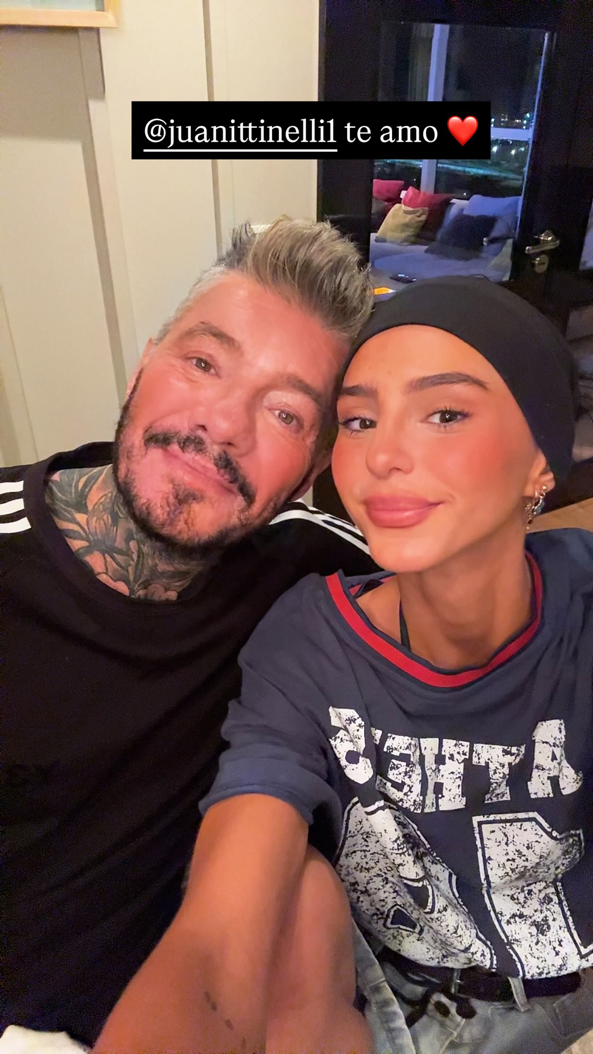El divertido reencuentro de Marcelo Tinelli con su hija Juanita: