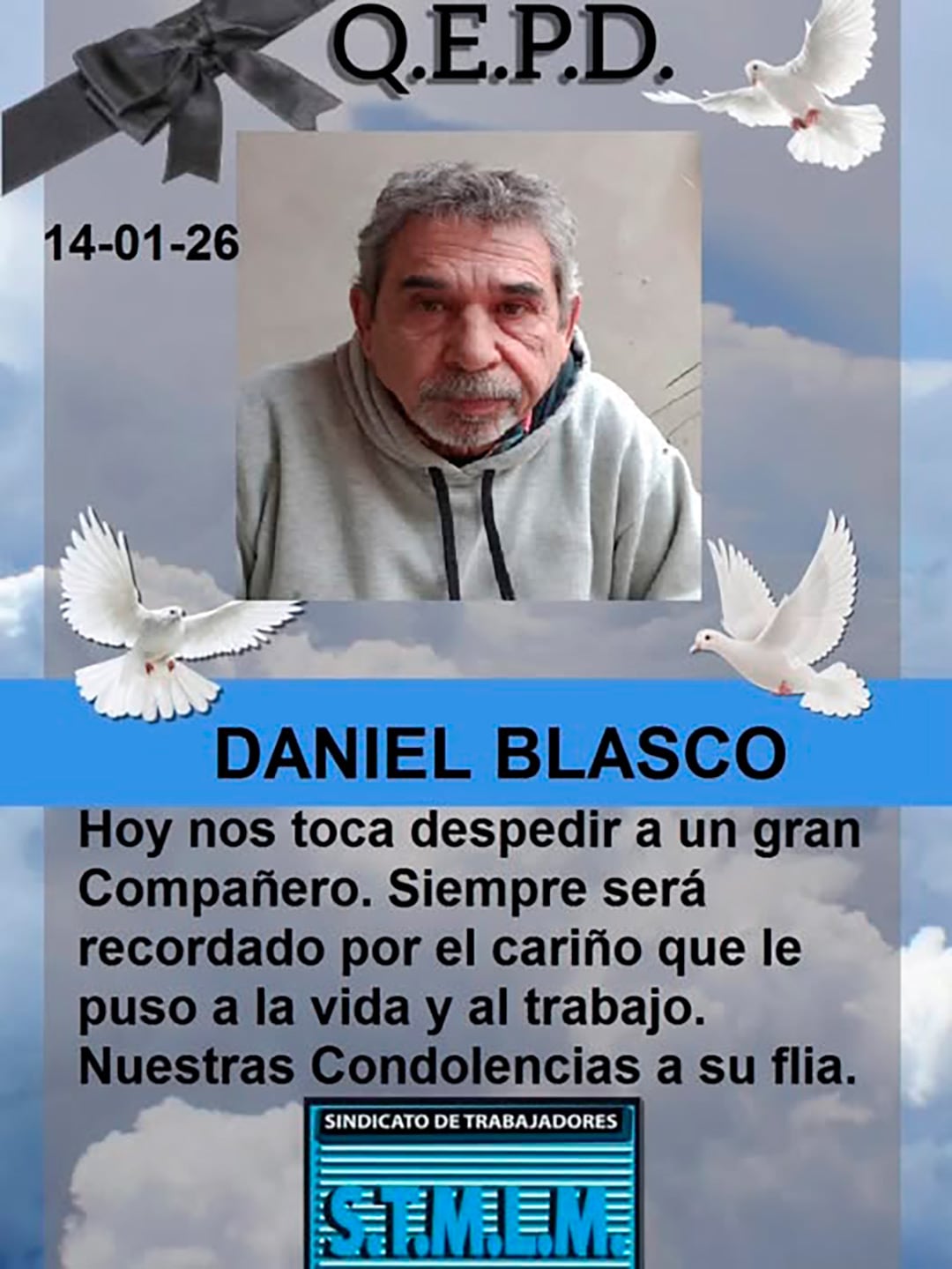 La víctima era empleado del Municipio de La Matanza