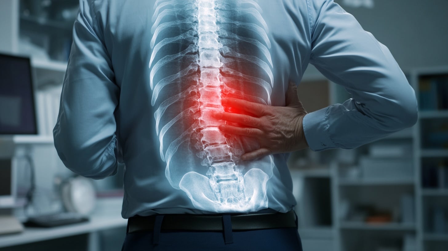 El dolor de espalda en hombres mayores se asocia a un mayor riesgo de desarrollar trastornos del sueño en la vejez (Imagen Ilustrativa Infobae)